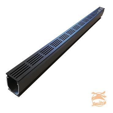 Alu Drain Blackline De Luxe Gootelement 100x6 cm.  UITLOPEND