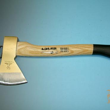 Keukenbijl 800 gr. Fiberglassteel  43 cm.