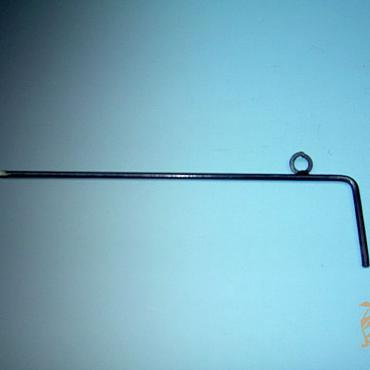 Draadpen Met Haakse Kop 400x10 mm.