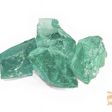 Gaasbox Glas Turquoise 100-300 mm. ca 900 kg.