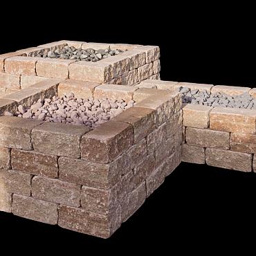Combiwall Splitton Uno 30X15X12 Sierra Nevada (4 zijden gekloofd)