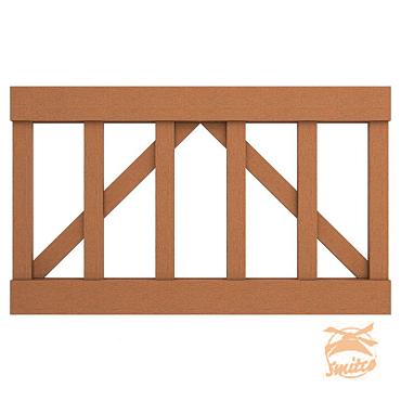 Tuinpoort Hardhout Colorado 60x100 cm.  1039085