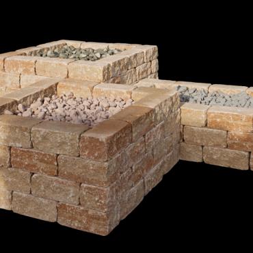 Splitton Combiwall 20X20X7,5 Mont Blanc