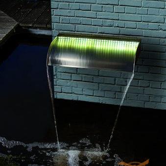 Watervallen RVS Nevada 60 cm. + LED