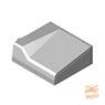 Inritelement 18/20 18x50x50 LINKS Antraciet