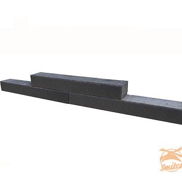 Patio Stapelblok Antraciet  60x12x10 cm. Strak