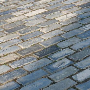 Antieke Bestrating Scoria - Brick (45 p/m2.)