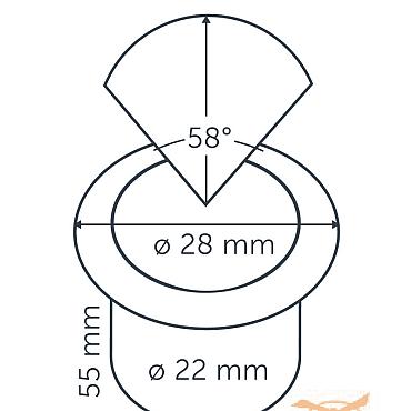 HYVE 22 RVS Stainless Steel