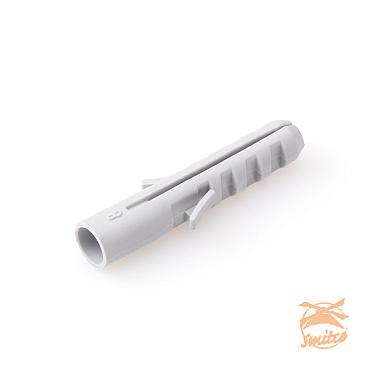 Plug+Schroefduim 8X40/50mm. (2ST) met Gleuf Verzinkt Blister Eurofix
