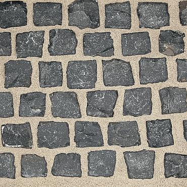 BIG BAG Basaltblokken 4-6  ca.1000 kg./ca. 8,5 m2.