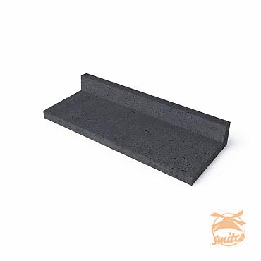 Schellevis Traptreden 100x40x15 L-Model Antraciet=V