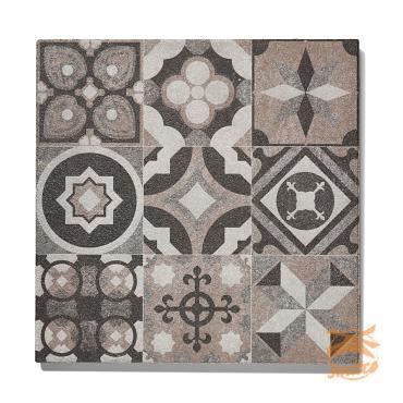 GeoProArte® Mosaic 60x60x4 Taupe Deco