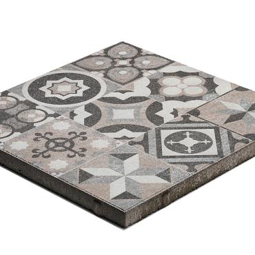 GeoProArte® Mosaic 60x60x4 Taupe Deco
