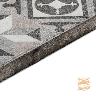 GeoProArte® Mosaic 60x60x4 Taupe Deco