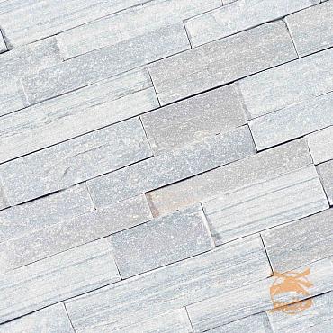 Pak á 5 st. Stonepanel Snow White Marble 15x60x1,5-2,5 cm