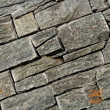 Pak á 4 st. Stonepanel Rustic Silver 15x60x3-4 cm