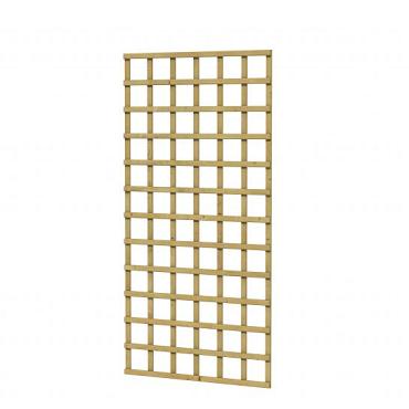 Trellis De Luxe Geschaafde Latten 90 x 180 cm. Maaswijdte 11,5 x 11,5 cm.  1063095 (W304379)