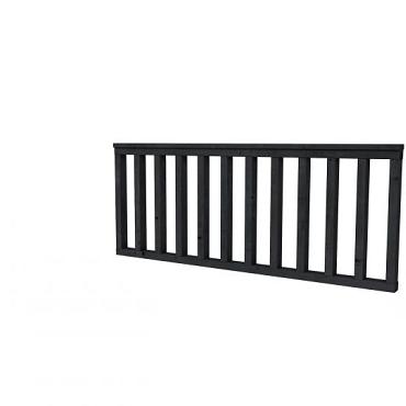 Douglas Hekwerk Type A 178,5 x 73 cm. Zwart Geïmpregneerd  W53565 (1009123-030