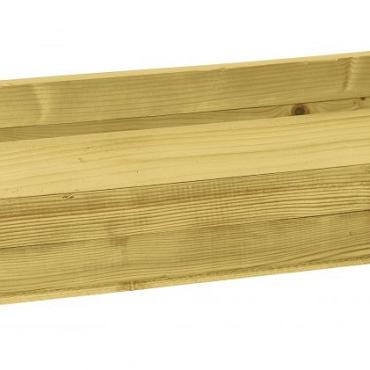 Bloembak Rechthoek 25 x 82 x 34 cm. (HxBxD). 1063074 (W636428) =V