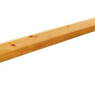 Grenen Afdeklat Met Sponning (6,1 cm) 3,5x8,5x180 cm. Dakmodel Groen Geïmpregneerd  W06803 =V