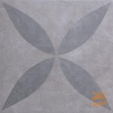 GeoCeramica® 60x60x4 Ambiente Greige Flower