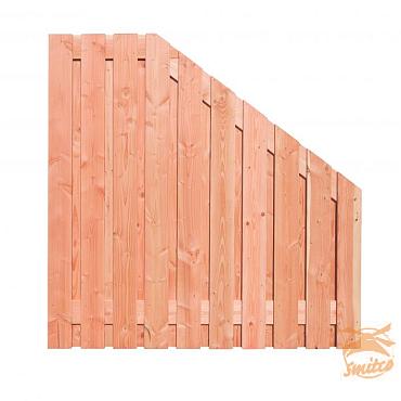 Geschaafd Douglas Afbouwscherm (21 pl.) 16 mm. 180 x 180 cm.  Onbehandeld  1064126 (1063112)