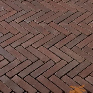 Brique Terra Gebakken Waalformaat  6,0 cm.  Bergamo Antica  (96 /m2)