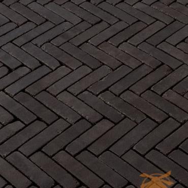 Brique Terra Waalformaat 6,0 cm.  Carbona Antica (96/m2)