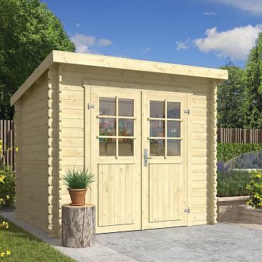 Tuinhuis Indi 230x175 Onbehandeld