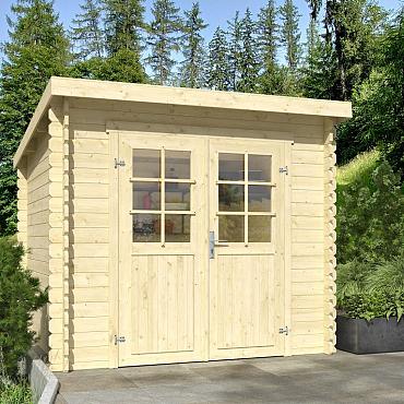 Tuinhuis Indi 230x230 Onbehandeld