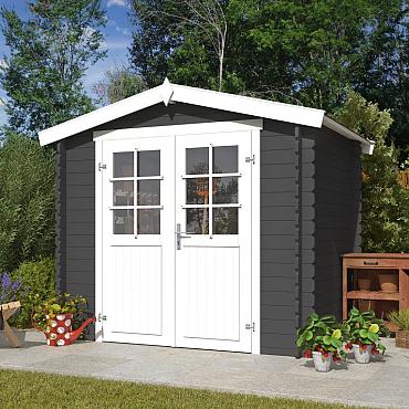 Onze Outdoor Life Overkappingen en Blokhutten worden geleverd exclusief dakbedekking, vloer en Funda