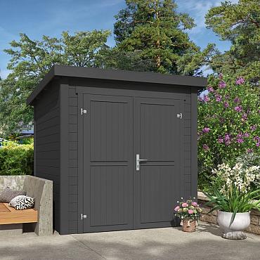 Onze Outdoor Life Overkappingen en Blokhutten worden geleverd exclusief dakbedekking, vloer en Funda