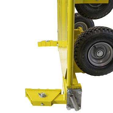 Klinkerkar Met Verlengstuk 530 - 920 mm.