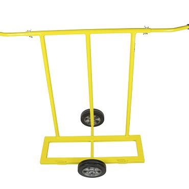 Platenwagen ergonomisch met twee wielen