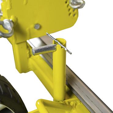 Egalisatieschuif 1100-2100 mm. RAL 1021