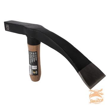 Straathamer 7 cm – houten steel