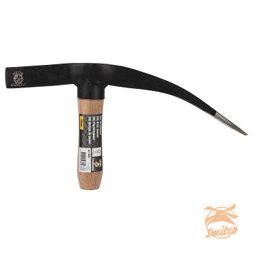 Straathamer 7 cm – houten steel