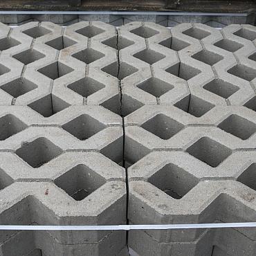 Gras Betontegel 40X60X10 Grijs