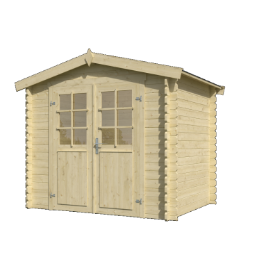 Tuinhuis Ingo 230x175 Onbehandeld