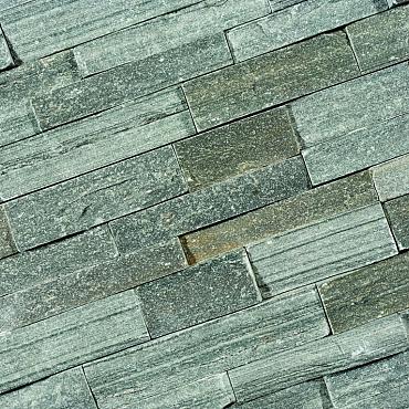 Pak á 5 st. Stonepanel Grey Quarzite 15 x 60 x 1,5-2,5 cm