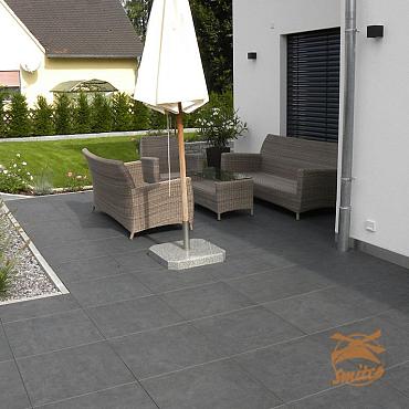 Ceramaxx Puzzolato 60x60x3cm Nero