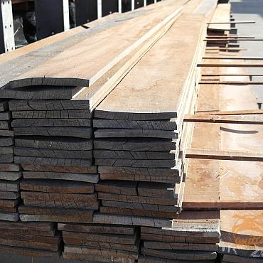 Hardhout Planken Fijnbezaagd 2x20x400 cm.