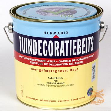 Tuindecoratiebeits 768 Kleurloos 2500 ml.