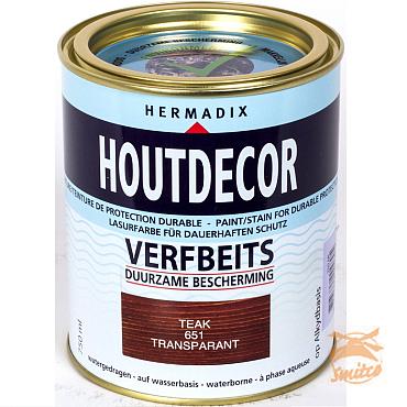 Houtdecor Transp. 651 Teak  750 ml.