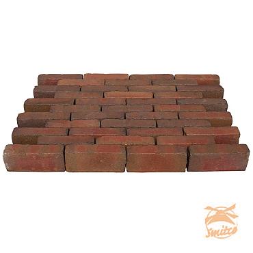 Retro Gebakken Waalformaat 8,0 cm. Nostalgie Morado (93/m2)