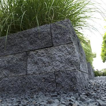 GIGA Splitblok ROX 60x12x15 Basalto Charcoal
