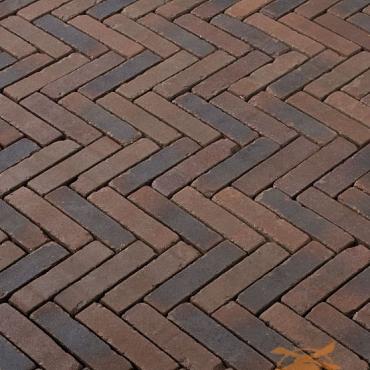 Brique Terra Gebakken Waalformaat  6,0 cm. Vulcano Antica  (96/m2)