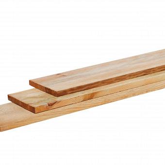 Gewolmaniseerde Plank 1,5 x 14 cm.