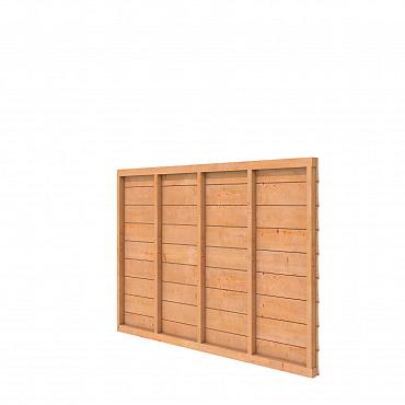 Douglas Plankenpakket t.b.v. Enkelzijdige Wand Kapschuur Comfort 278,5x162 cm. Onbehandeld