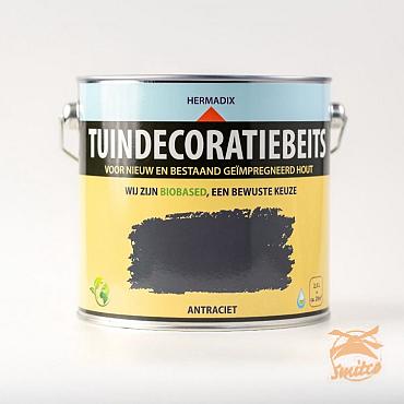 Tuindecoratiebeits 2,5 ltr.  Dekkend 706 Antraciet